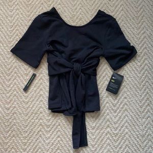 Nike Dri-fit Studio Short Sleeve Yoga Top XS NWT